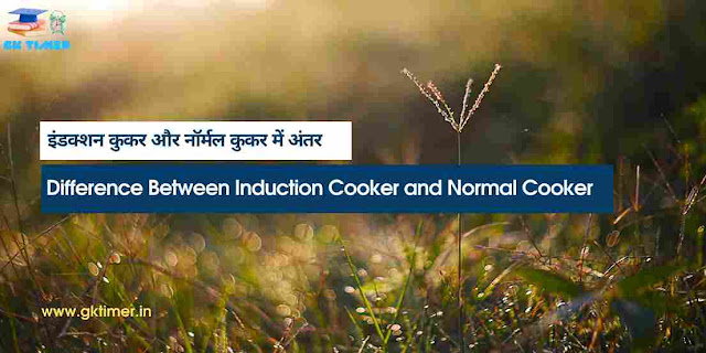 इंडक्शन कुकर और नॉर्मल कुकर में क्या अंतर है | What is the Difference Between Induction Cooker and Normal Cooker in Hindi